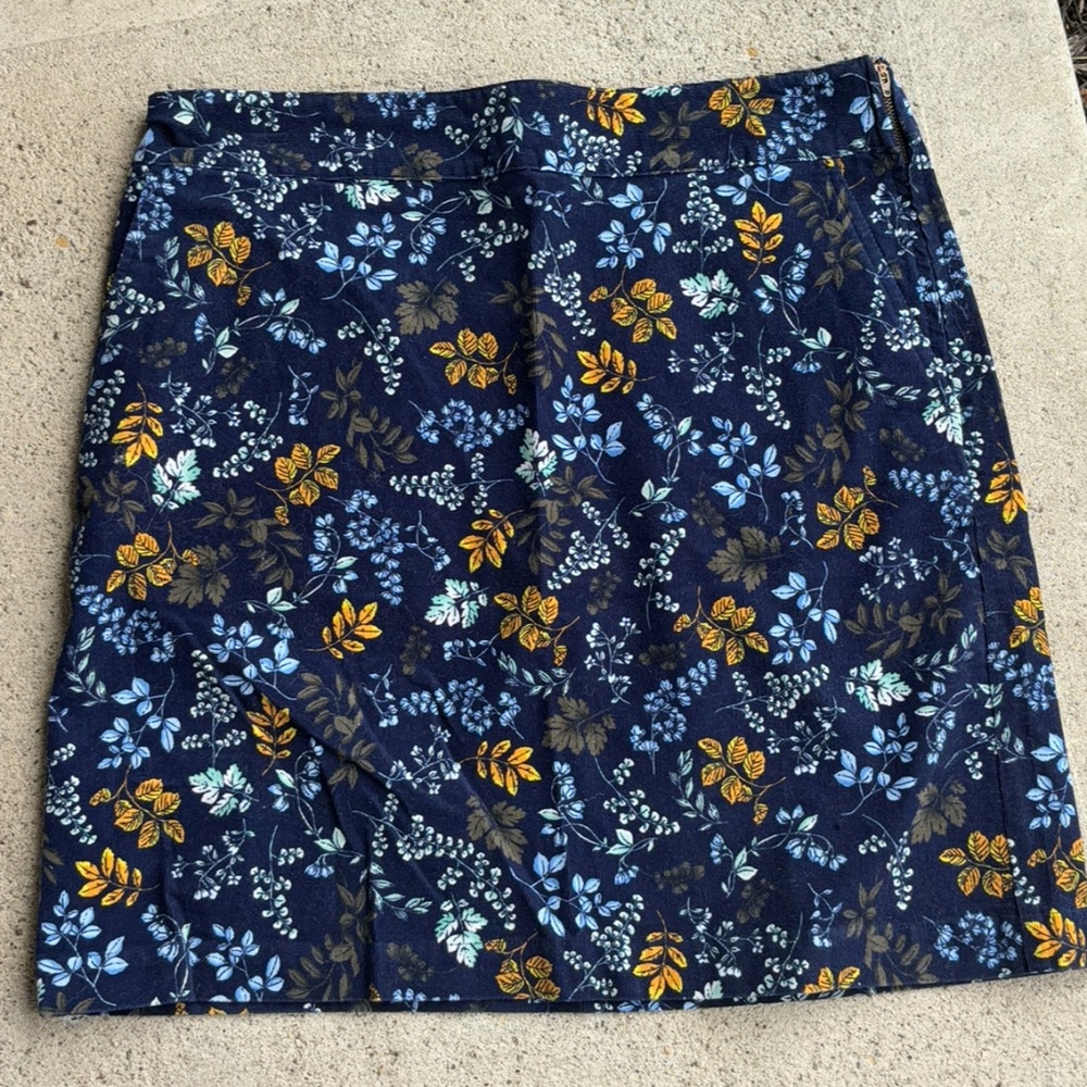Talbots Floral Skirt